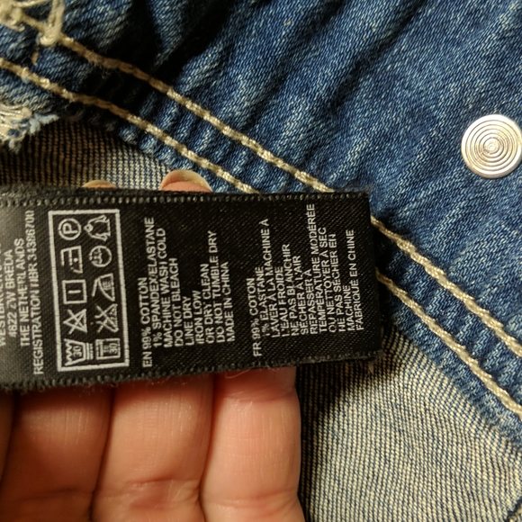 Y2K studded denim jacket early 2000's - Picture 6 of 8